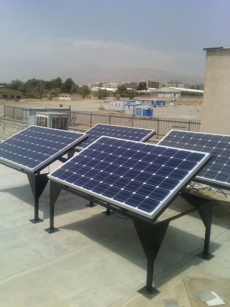 طراحی و ساخت نیروگاه خورشیدی